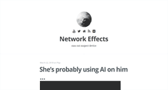 Desktop Screenshot of networkeffects.ca